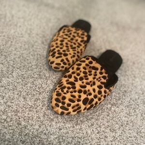 BIRDIES LEOPARD SANDALS